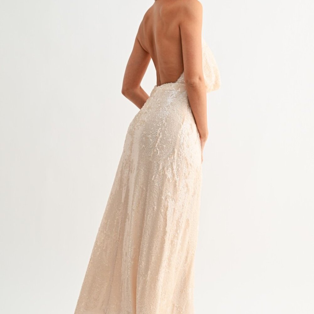 Halter maxi dress - Picture 2 of 5